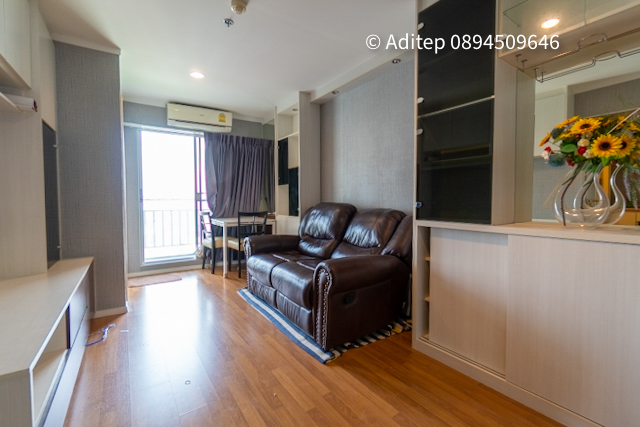 For SaleCondoPinklao, Charansanitwong : Condo for sale, Lumpini Place Borommaratchachonnani-Pinklao, 1 bedroom, 32 sq.m., 25th floor, east view, not hot. fully furnished ready The owner's room has never been rented out.