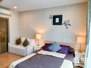 For RentCondoSathorn, Narathiwat : For Rent Quad Sathorn 35 sq.m., Studio, Beautiful room, fully furnished.