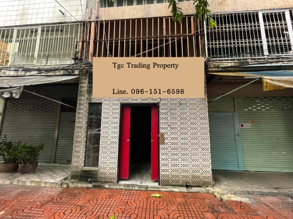 ให้เช่าพื้นที่ขายของ ร้านต่างๆเยาวราช บางลำพู : ND61 - ให้เช่าพื้นที่ MRT สามยอด