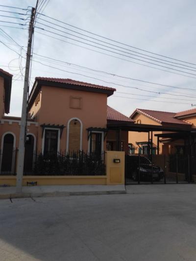 For SaleHouseAyutthaya : Twin house for sale, Palazzetto Village, Wang Noi, Phahonyothin Road Km. 64 (The Palazzetto, Wang Noi ZET1)