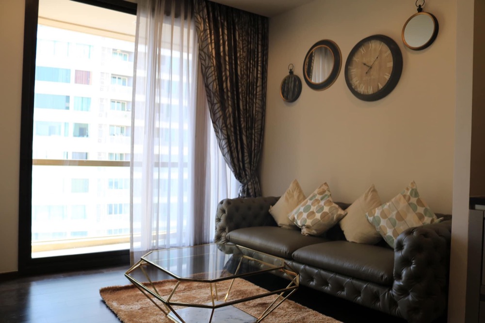 For RentCondoSukhumvit, Asoke, Thonglor : TXS001_H THE XXXIX SUKUMVIT 39 beautiful room, high floor, beautiful view, in the heart of the city, ready to move in.