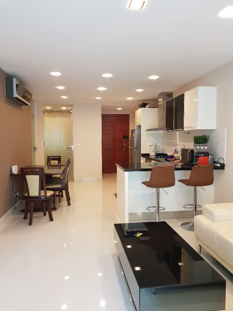 For SaleCondoPattaya, Bangsaen, Chonburi : Loss sale, Laguna Heights, Wong Amat, room 92 sq.m., 2 bedrooms, 2 bedrooms, garden view, near the sea 50m