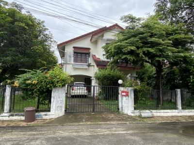 For RentHouseNawamin, Ramindra : 2 storey detached house for rent, behind the corner, Chonlada Sai Mai Village, Soi Sai Mai 34, with built-in furniture and electrical appliances (SAV257)