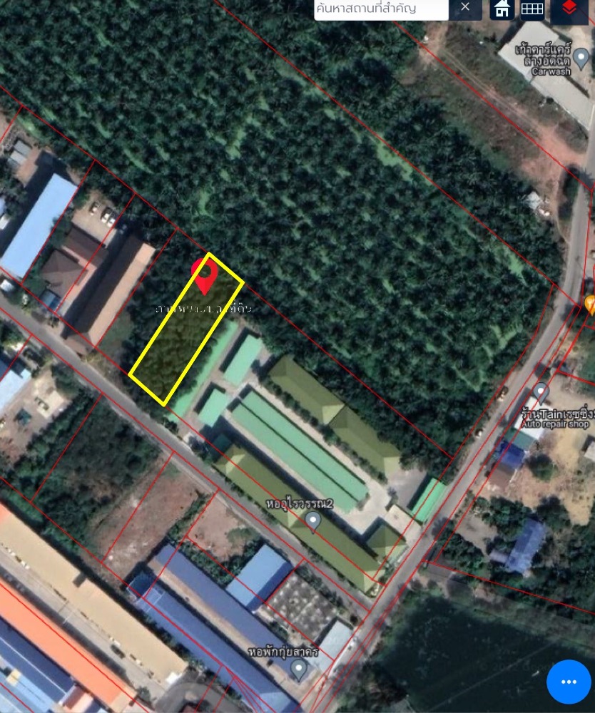 For SaleLandMahachai Samut Sakhon : Land for sale, 2 ngan, suitable for building an apartment, dormitory in the Samut Sakhon Industrial Estate area.