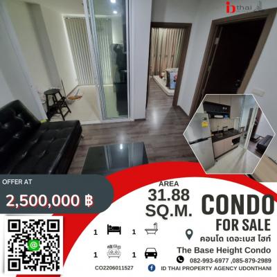 For SaleCondoUdon Thani : New room for sale !The Base Height Condo – New! The Base Height Condo