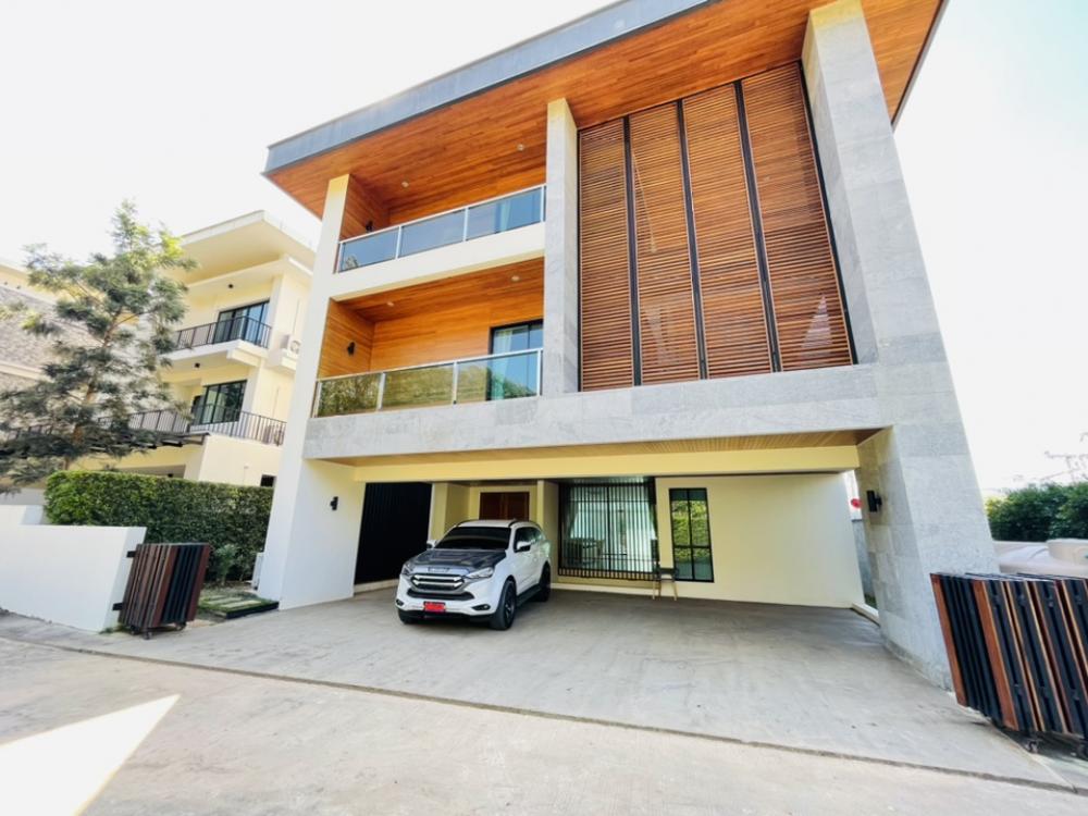 For SaleHouseKorat Nakhon Ratchasima : Big house for Sales with a swimming pool, 1st hand, beautiful mountain view in every room, 3 beds, 5 baths, at Khao Yai, fully furnished, beautiful, good materials, ready to move in