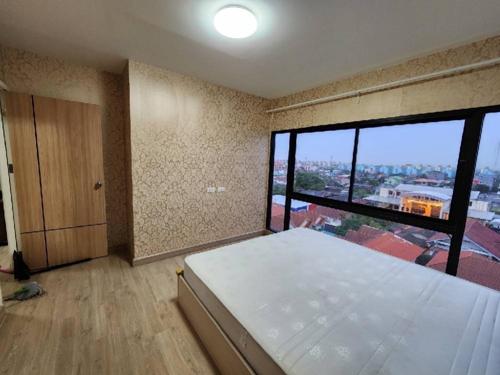For RentCondoPathum Thani,Rangsit, Thammasat : Condo for rent: Ploen Ploen Plus, Rangsit Klong, 12 bedrooms, size 44 sq.m., 8th floor, corner room