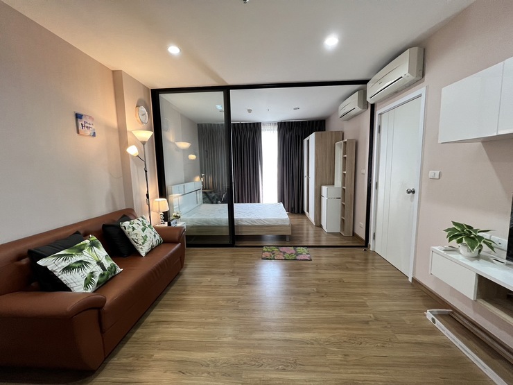 For SaleCondoBang Sue, Wong Sawang, Tao Pun : Beautiful room for sale!! Condo The Tree Interchange 1 Bed 36 sq m, 20th floor, Building A, Mae Chao Phraya view, Fully Furnished!!