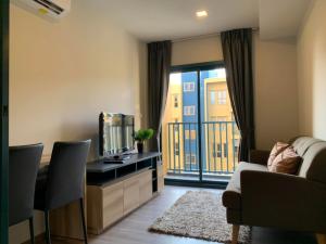 For RentCondoOnnut, Udomsuk : For rent, The base Sukhumvit 50 💥 Fully furnished room, ready to move in, good location, quiet 😍
