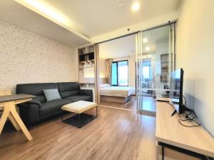 For RentCondoRama3 (Riverside),Satupadit : NEW !! For rent U Delight Residence Rama 3, 1 Bed 34 sq.m. high floor with fully furnished *near Kings Collage International School Only 13,000/month