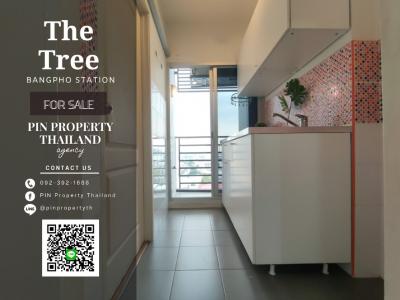 For SaleCondoBang Sue, Wong Sawang, Tao Pun : ◦°•♛•°◦ S00023 Condo for sale, The Tree Bangpho Station, ready to move in, suitable for investment, near the blue line train station, call 092-392-1688 (Pui)