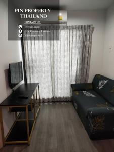 For RentCondoPattanakan, Srinakarin : ✦✦✦ R-00198 Condo for rent, Rich Park @ Triple station, beautiful room, high view, fully furnished, has a washing machine, call 092-392-1688