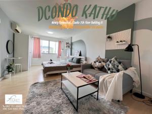 For SaleCondoPhuket,Patong : dCondo Kathu, dCondo Kathu, new renovated room, modern, minimal, very beautiful
