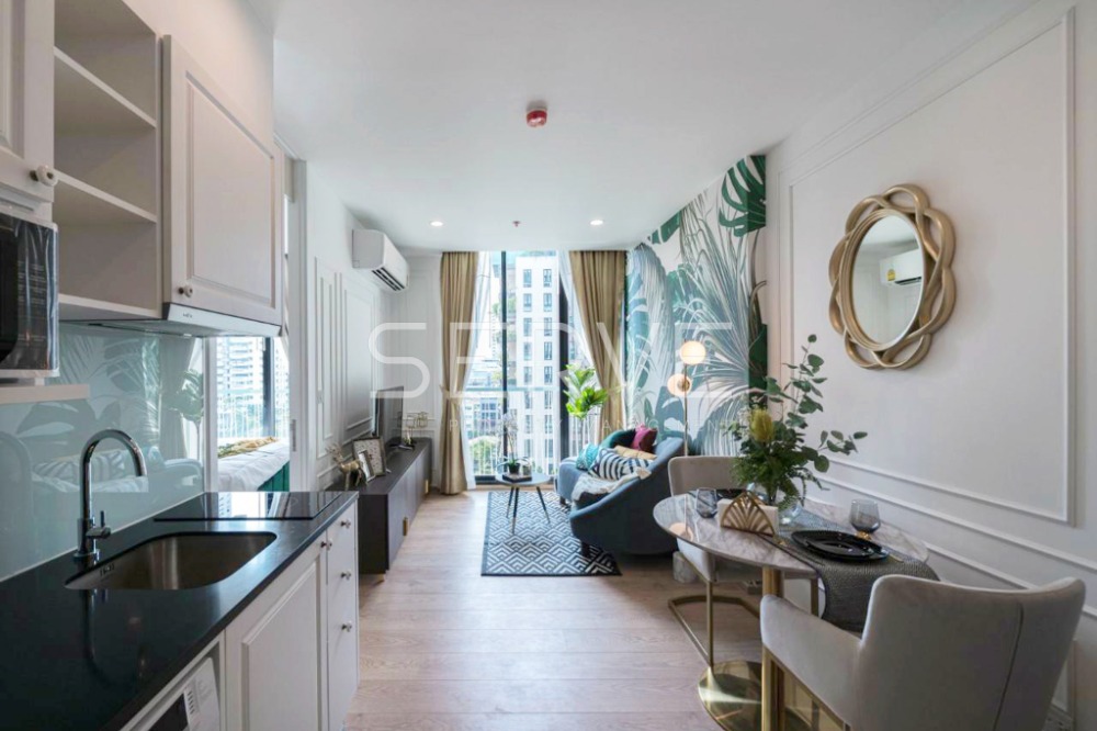 For SaleCondoSukhumvit, Asoke, Thonglor : 🔥1 Bed Nice Decorate South side New Condo Good Location BTS Asok & MRT Sukhumvit 550 m. at Noble Recole Sukhumvit 19 Condo / For Sale