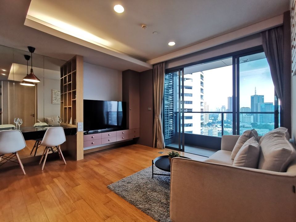 For SaleCondoSukhumvit, Asoke, Thonglor : 🔥 Sale!! The Lumpini 24 Next to MRT Queen Sirikit Center 2 bedrooms Corner room 54 sq.m. 15th floor, fully furnished and ready to move in.