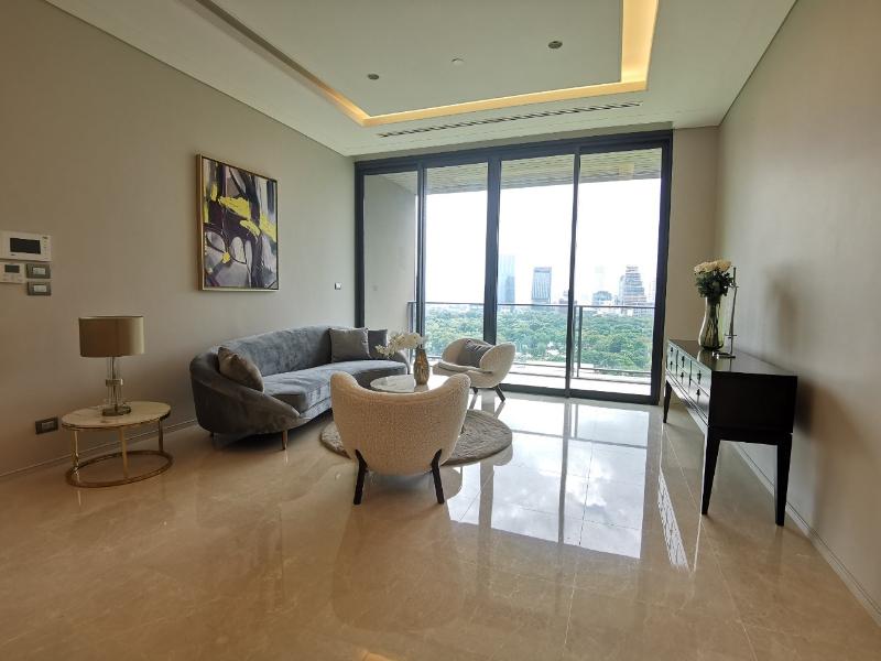 For SaleCondoWitthayu, Chidlom, Langsuan, Ploenchit : For Sale The Residences at Sindhorn Kempinski Hotel Bangkok 2 Bed 49 mb