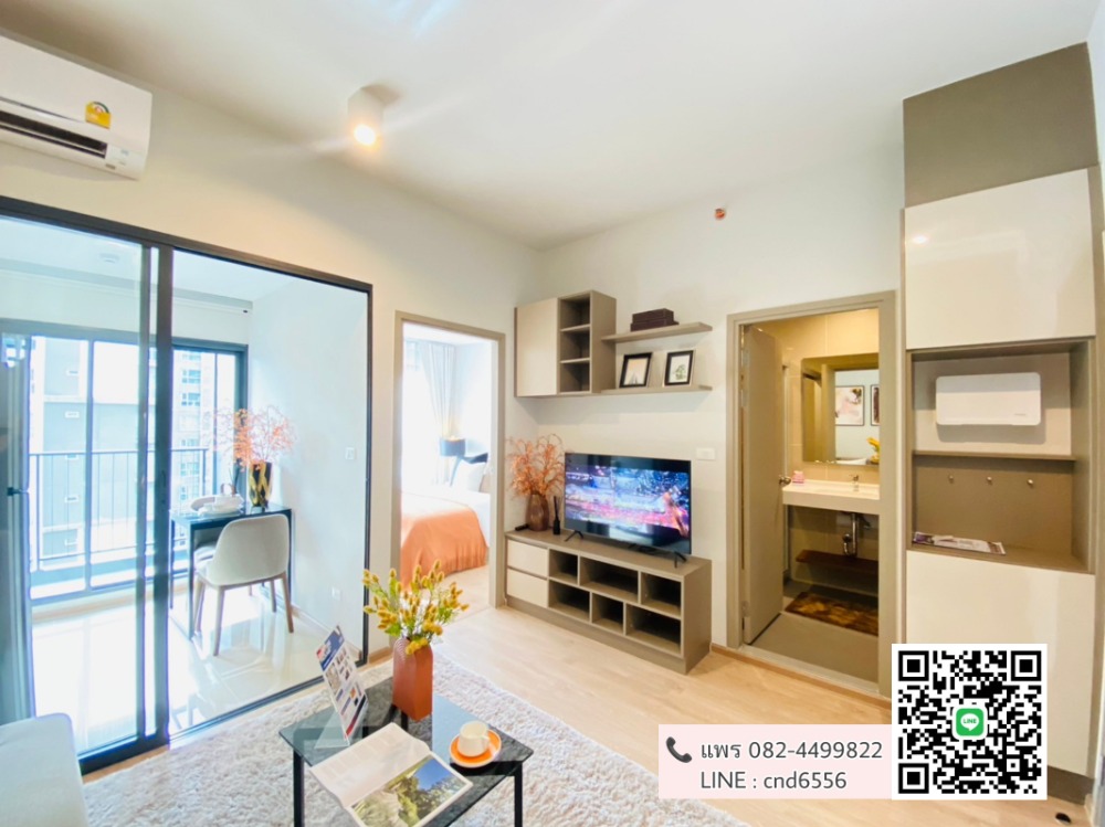 For SaleCondoRama9, Petchburi, RCA : Let everything be fully decorated, all rooms can be moved in. Reserve 20,000 baht.✨𝗜𝗱𝗲𝗼 𝗥𝗮𝗺𝗮𝟵 - 𝗔𝘀𝗼𝗸𝗲 • 1 bedroom, area 31 sq m 📲082-4499822 Prae