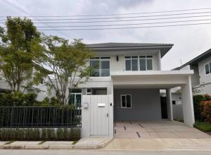For RentHouseLadkrabang, Suwannaphum Airport : 🏡 House for rent, Manthana Bangna-Wongwaen project (new house, unpack the box)🏡