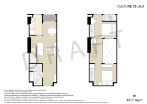 For SaleCondoSilom, Saladaeng, Bangrak : 2 Bed, new floor plan, 26th floor, best project price. Hurry up to reserve before it's too late.