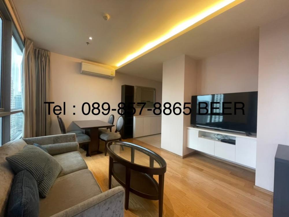 For SaleCondoSukhumvit, Asoke, Thonglor : Selling at a loss, 2 bedrooms, 60sq.m., H Sukhumvit43 project, high floor, corner room (inquire 089-857-8865, beer)