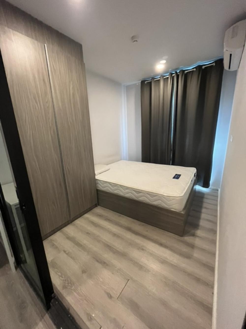 For RentCondoBangna, Bearing, Lasalle : Notting Hill Condo, Sukhumvit 105, beautiful room, livable, fully furnished Near BTS Bearing, only 400 meters, Condo for rent Notting Hill Sukhumvit 105