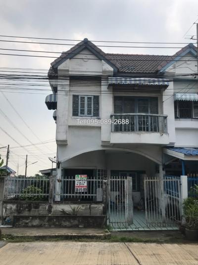 For SaleTownhouseNonthaburi, Bang Yai, Bangbuathong : Townhouse for sale Supakorn Village Bang Kruai-Sai Noi, behind the corner, call 095-089-2688