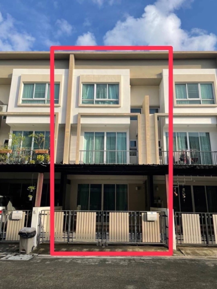 For SaleTownhouseKasetsart, Ratchayothin : 📢Quick sale with tenants, 3-storey townhome, Lumpini Town Place Ratchayothin-Sena project, 3 bedrooms, 3 bathrooms, 19.4 sq m.