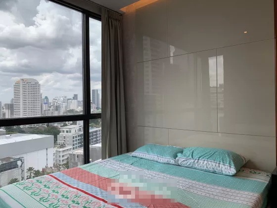 For RentCondoSukhumvit, Asoke, Thonglor : Condo for rent, The Address Sukhumvit 28, city view, fully furnished, ready to move in. Close to Phrom Phong BTS Station