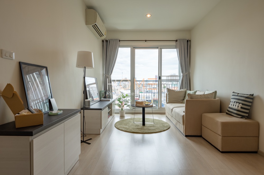 For SaleCondoRatchadapisek, Huaikwang, Suttisan : Life Ratchadapisek / 2 Bed Plus (FOR SALE), Life Ratchadapisek / 2 bedrooms + multipurpose room (for sale) CREAM270