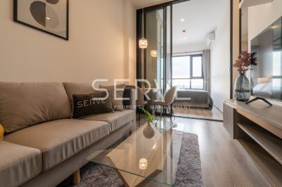 For RentCondoOnnut, Udomsuk : 🔥1 Bed Modern Style Super High Fl. 40+ Nice View & Good Location Close to BTS On Nut 650 m. at KnightsBridge Prime Onnut Condo / For Rent