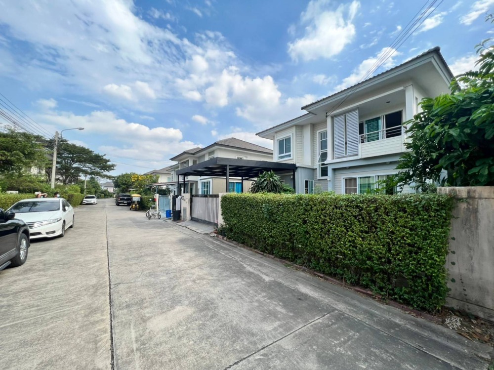 ให้เช่าบ้านนนทบุรี บางใหญ่ บางบัวทอง : ให้เช่าบ้านเดี่ยว 3ห้องนอน 2ห้องน้ำ เป็นบ้านเปล่ามีแอร์ หมู่บ้านพฤกษาวิลเลจ ซีนเนอรี่ รัตนาธิเบศร์ – บางใหญ่