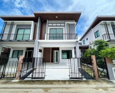 ขายบ้านราษฎร์บูรณะ สุขสวัสดิ์ : ขาย House หมู่บ้านเนเชอร่า เทรนด์ 120 ตรม. 25.5 ตร.วา