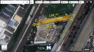 ขายที่ดินสะพานควาย จตุจักร : ที่ดิน ถนนวิภาวดีรังสิต กำแพงเพชร 6 ใกล้ MRT วัดเสมียนนารี
