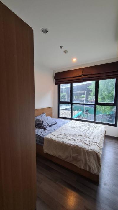 For RentCondoOnnut, Udomsuk : Room for rent, 30 sq.m. (1BED) at The Base Park West Condo, Sukhumvit 77, near Habito T77, not far from BTS On Nut. and Si Rat Expressway