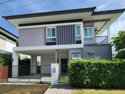For RentHouseNawamin, Ramindra : (For rent 45,000-./month) Detached house ready to move in Soi Ramintra 109, good location near the main road and BTS.
