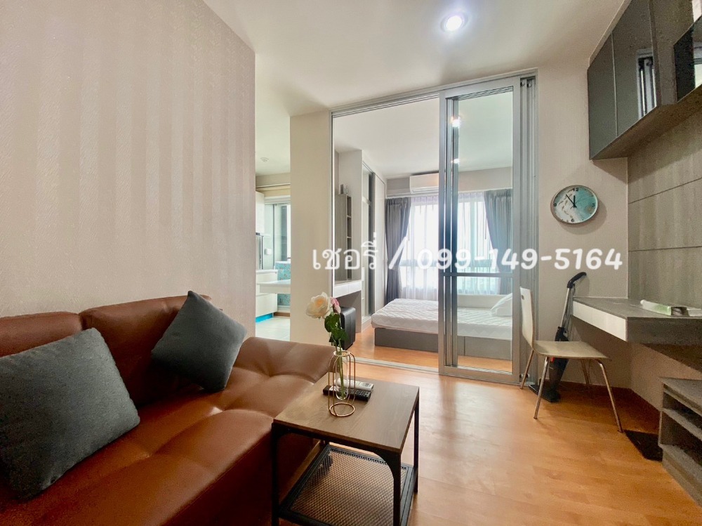 For RentCondoSamut Prakan,Samrong : LV079 Condo for rent, The President Sukhumvit-Samutprakarn, new room, never lived in, beautifully decorated, complete with furniture. electrical appliance Next to Robinson Department Store, next to BTS Phraeksa, next to Black Market / Call 099-149-5164