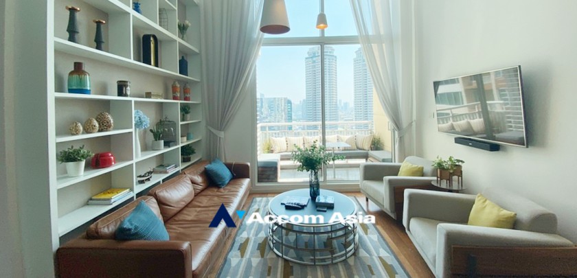 For SaleCondoSathorn, Narathiwat : Double High Ceiling, Duplex Condo | 2 Bedrooms Condominium for Sale in Sathorn, Bangkok near BTS Chong Nonsi - BRT Sathorn at The Empire Place (AA26881)