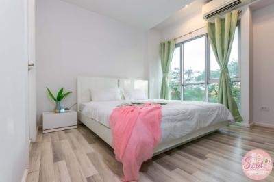 For RentCondoChaengwatana, Muangthong : 🌟Owner Post🌟 For rent, The key Chaengwattana, there is a video clip of the room, contact Line 📱 to watch the video clip. 💥💖 Fully furnished and electrical appliances ready to move in 💖