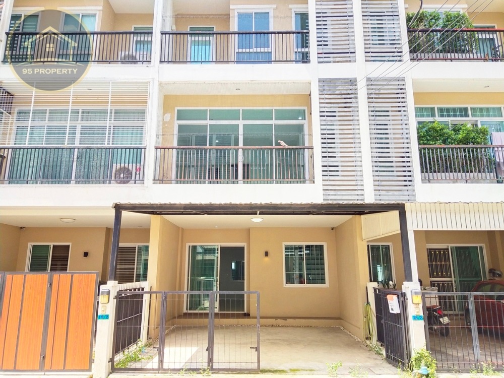 For RentTownhouseVipawadee, Don Mueang, Lak Si : 3-storey townhome for rent, Don Mueang, Soi Chang Akat Uthit 5