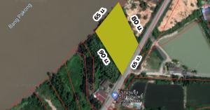 For SaleLandChachoengsao : Land for sale, 3 and a half rai, beautiful plot, next to the Bang Pakong River. Ban Pho Subdistrict Ban Pho District Chachoengsao Province