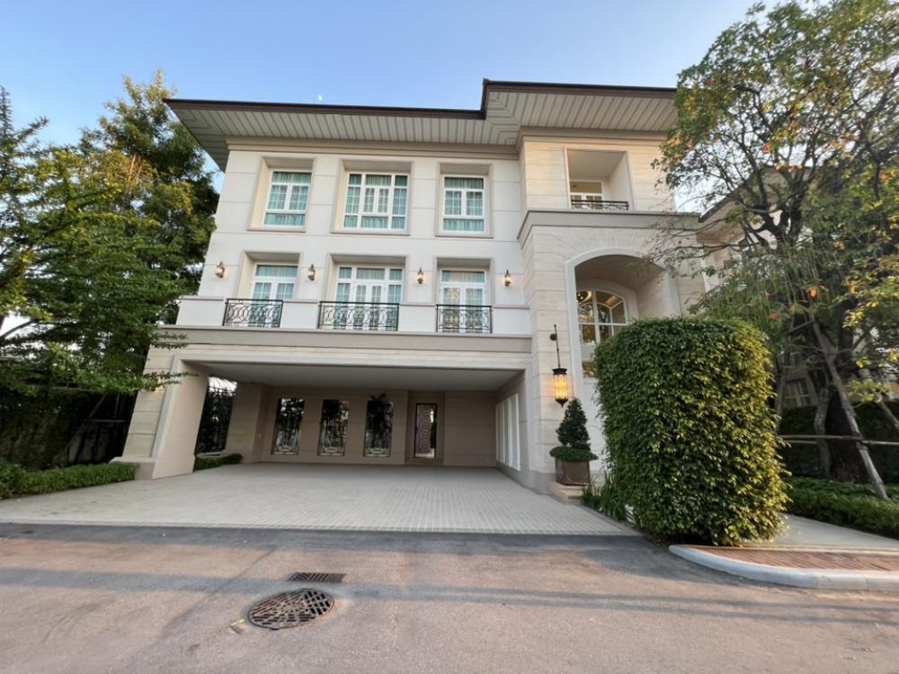 ขายบ้านเกษตร นวมินทร์ ลาดปลาเค้า : Selling  : Luxury House In Ram-Intra , 3 Storeys , 146.10 sqw , 748.29 sqm , 5 Bed 7 Bath , 8 Car Park , 2 Maid Room 🔥🔥Selling Price : 165,000,000 THB 🔥🔥( Full Furnisher) #scasset #Ap#Origin#sansiri #อสังหาริมทย์ทรัพย์ #housesellingbkk #Houserental#Fullfu