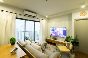 ขายคอนโดสะพานควาย จตุจักร : ขาย Ideo Phahol Jatujak 2 bed 2 bath ห้องสวยตกแต่งพร้อมเข้าอยู่ ชั้นสูงวิวปังไม่ไหว
