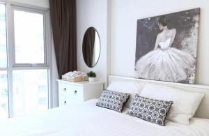 For RentCondoRama9, Petchburi, RCA : 💥 Condo for rent 🎀 Aspire Rama 9 🎀 real room, beautiful, fully furnished!!
