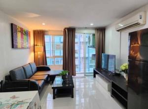 For RentCondoRama9, Petchburi, RCA : For rent PG Rama9, near MRT Rama 9, 2 bedrooms, 2 bathrooms, 75 sqm., 8th floor, Building A.