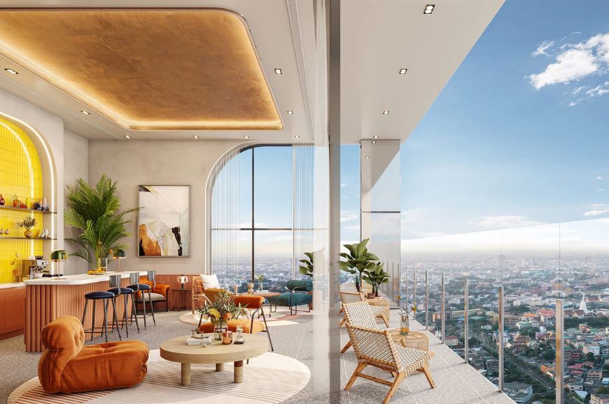 Sale DownCondoWongwianyai, Charoennakor : **RARE ITEM VVIP Urgent sale with a hundred thousand discount FLO BY SANSIRI LOFT room river view Sold out since before the project opens.