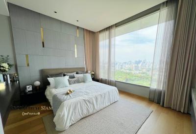 For RentCondoSilom, Saladaeng, Bangrak : Beautiful room, Lumpini park view, fully furnished, 2 bedrooms #SalaDaengOne