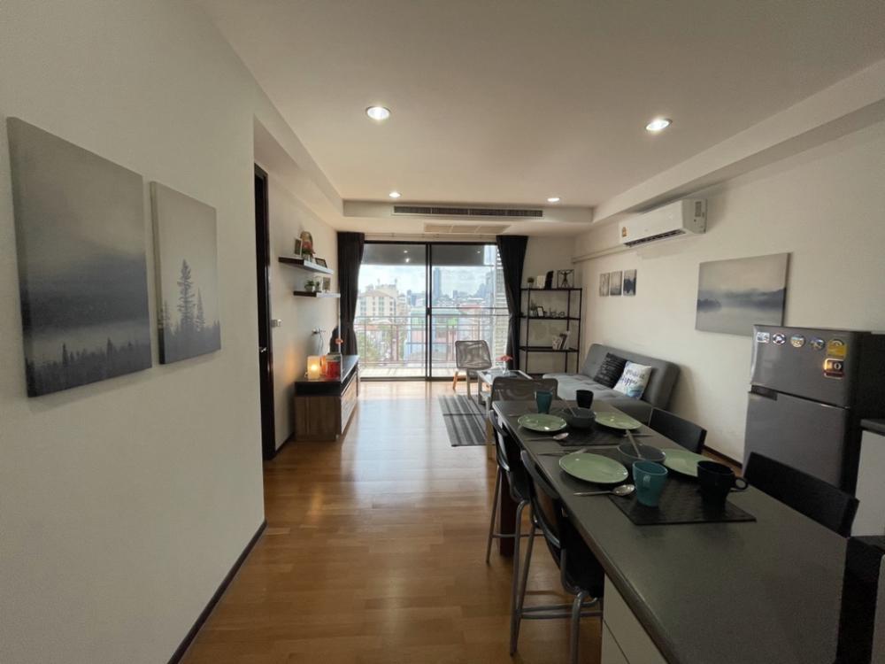 For RentCondoRatchadapisek, Huaikwang, Suttisan : Condo for rent Amanta Ratchada Amanta Ratchada 2 bedrooms (83 m2) next to MRT Cultural Center 30,000 baht/month !! Ratchada Road, Fortune Room, Big C, Central, you can walk to the BTS.