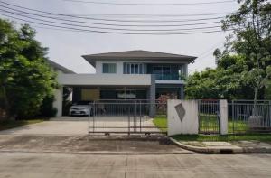 For SaleHousePhutthamonthon, Salaya : Single house for sale, Habitia Village, Phutthamonthon Sai 2, 6 parking spaces, 4 bedrooms