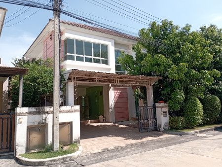 For SaleHousePhutthamonthon, Salaya : House for sale, Sai 4, Life Bangkok Village, Boulevard (Phutthamonthon Sai 4) 114 sq m. 50.8 sq wa.