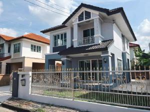 For RentHousePathum Thani,Rangsit, Thammasat : 💥Single house for rent, Krisada Grand Park Village, beautiful house, completely renovated